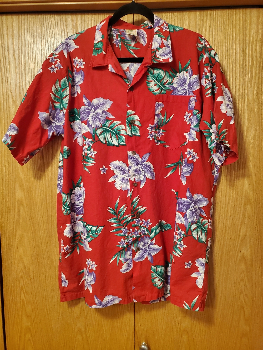 Vintage Big Kanaka by Corzini Men's Tropical Shirt (2XL-Tall)